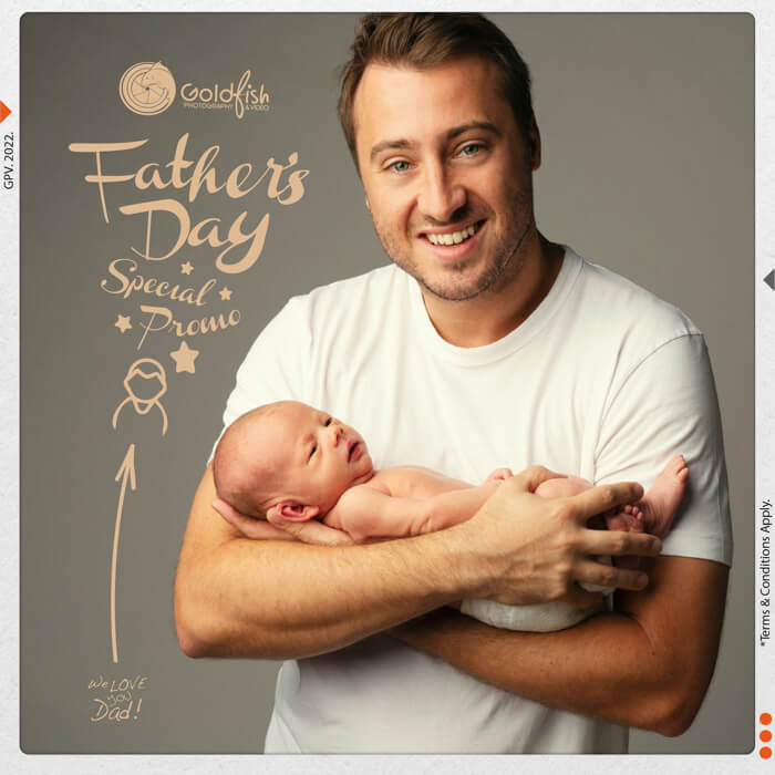 Goldfish Photography & Video. Goldfish Dubai. Goldfishdubai. Goldfish Happy Father's Day Special Promo.