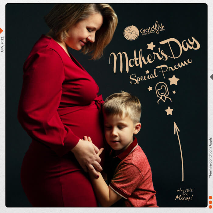 Goldfish Photography & Video. Goldfish Dubai. Goldfishdubai. Goldfish Happy Mother's Day Special Promo.